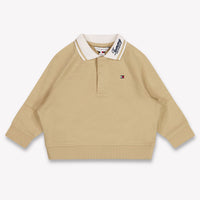 Tommy Hilfiger Baby Jongens Trui In Beige