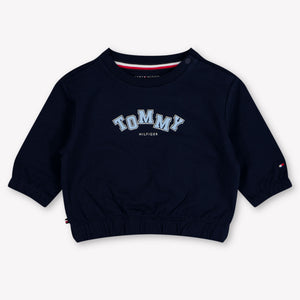 Tommy Hilfiger Baby Jongens Trui In Navy