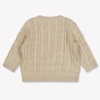 Tommy Hilfiger Baby Unisex Trui In Beige