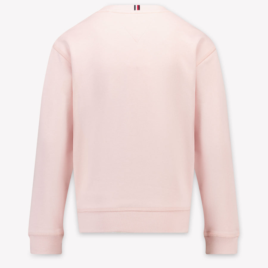 Tommy Hilfiger Kinder Meisjes Trui In Licht Roze