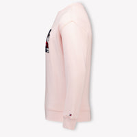 Tommy Hilfiger Kinder Meisjes Trui In Licht Roze