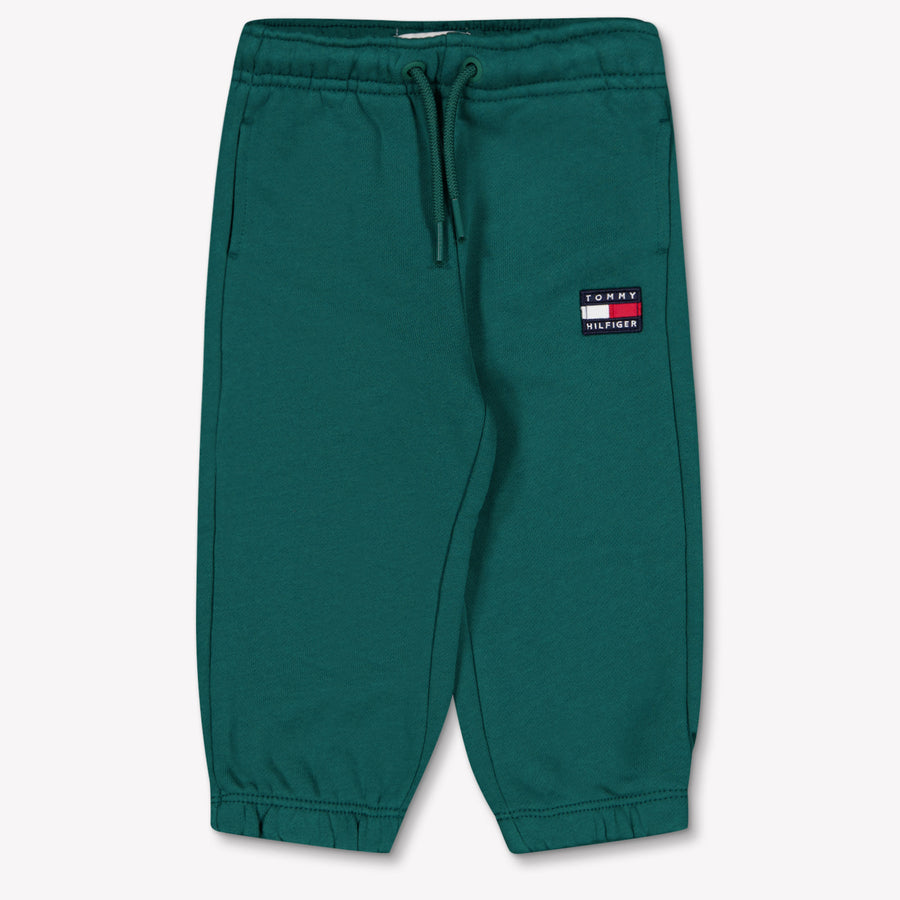 Tommy Hilfiger Baby Unisex Trouser in Dark Green