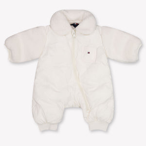 Tommy Hilfiger Baby Girls Ski Suits In OffWhite