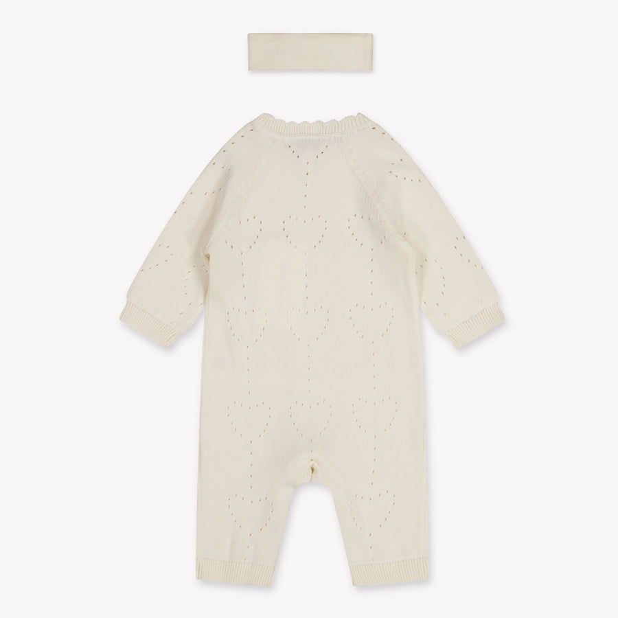 Tommy Hilfiger Baby Meisjes Boxpakje In Off White