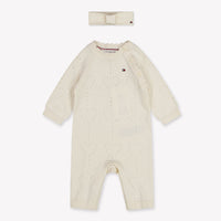 Tommy Hilfiger Baby Meisjes Boxpakje In Off White