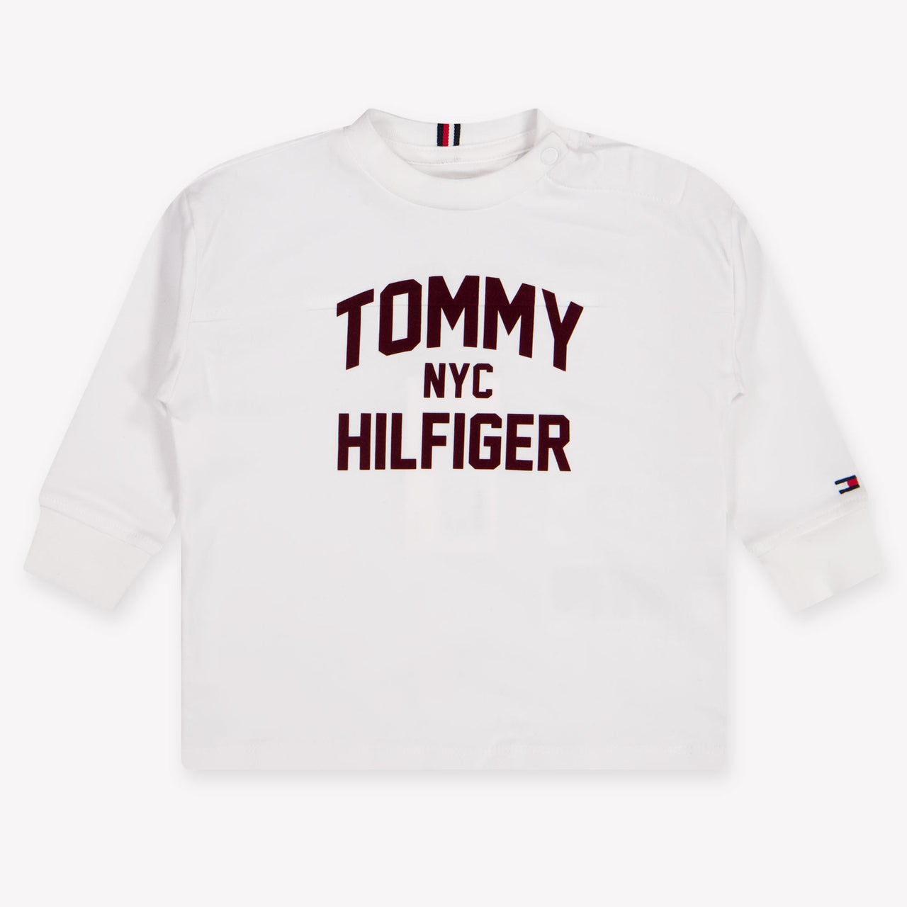 Tommy Hilfiger Baby Jongens T-Shirt In Wit