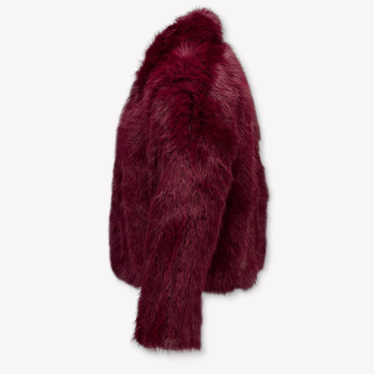 Tommy Hilfiger Kinder Meisjes Faux Fur Jassen In Bordeaux