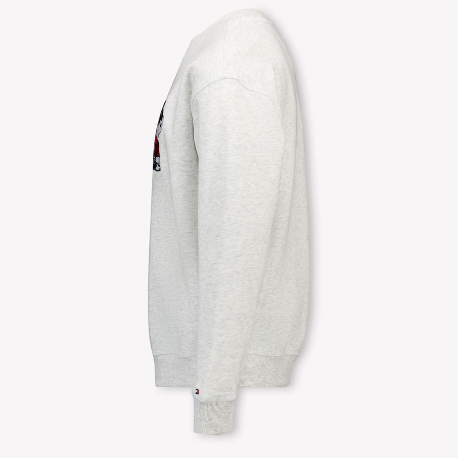 Tommy Hilfiger Kinder Unisex Trui In Grijs