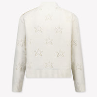 Tommy Hilfiger Kinder Meisjes Trui In Off White