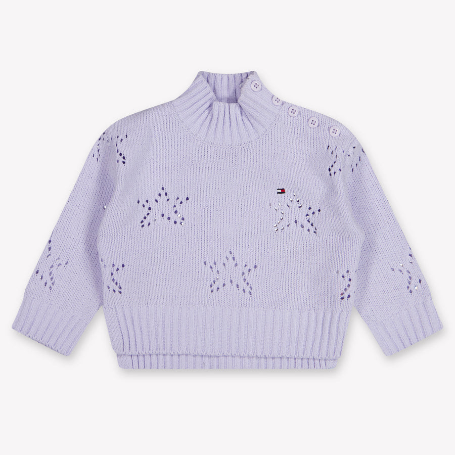 Tommy Hilfiger Baby Meisjes Trui In Lila