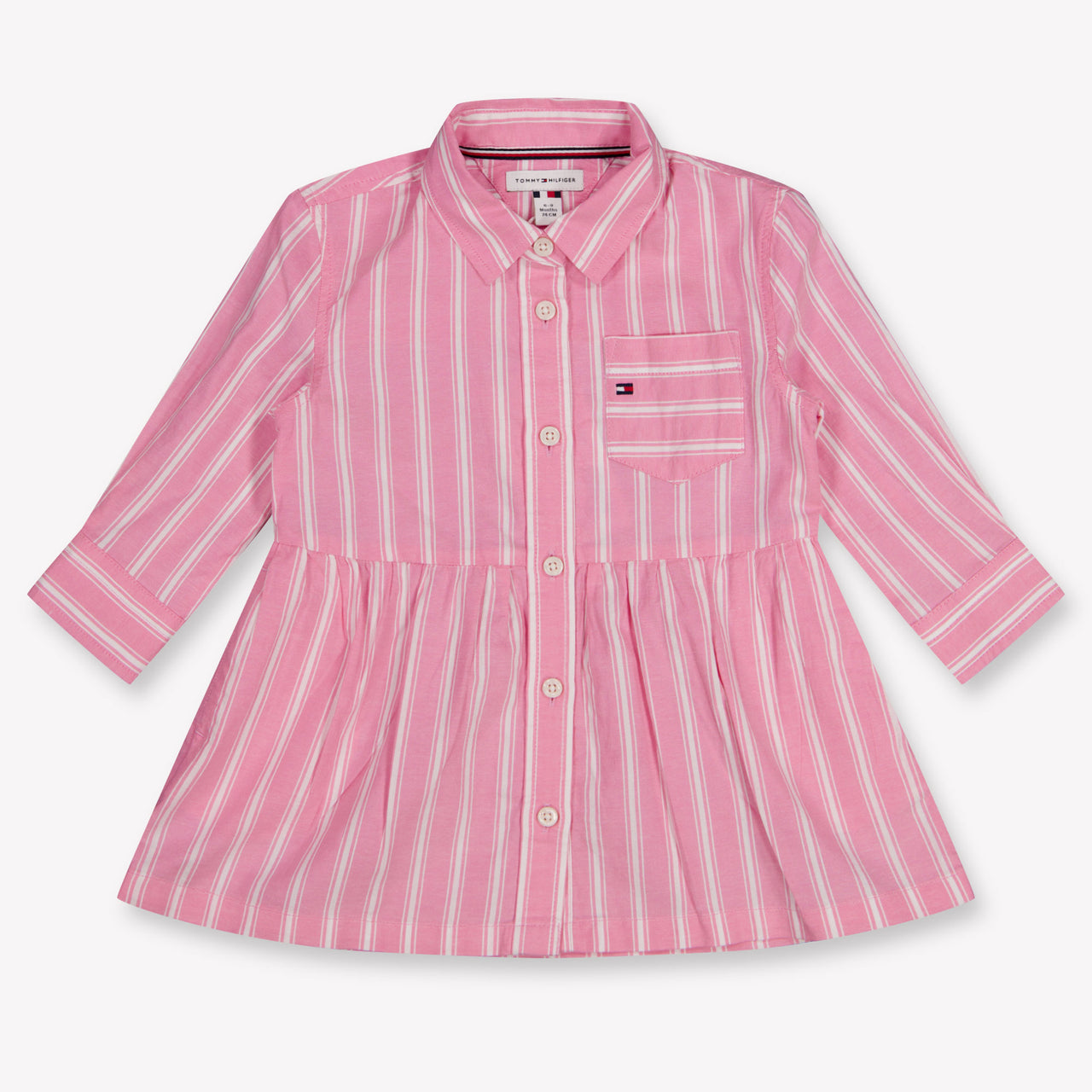 Tommy Hilfiger Baby Meisjes Jurk In Roze