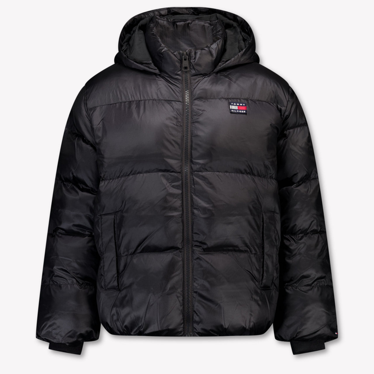 Tommy Hilfiger Kinder Meisjes Winterjas In Zwart