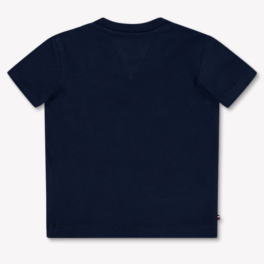 Tommy Hilfiger Baby Jongens T-Shirt In Navy