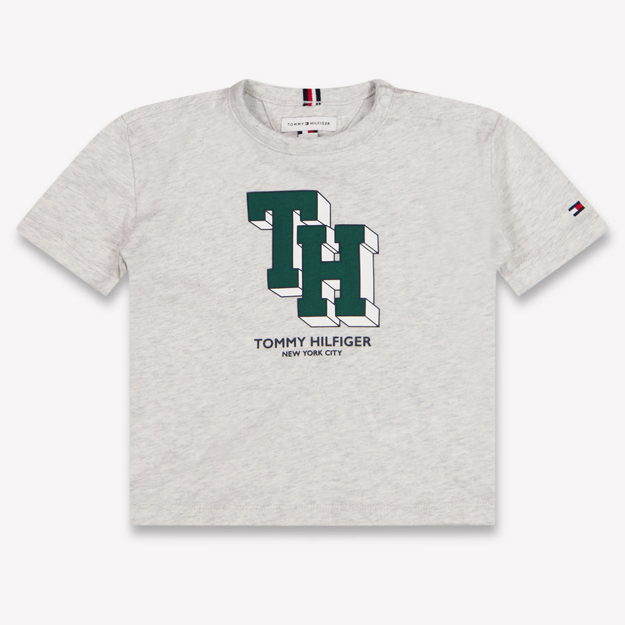 Tommy Hilfiger Baby Boys T-Shirt In Gray