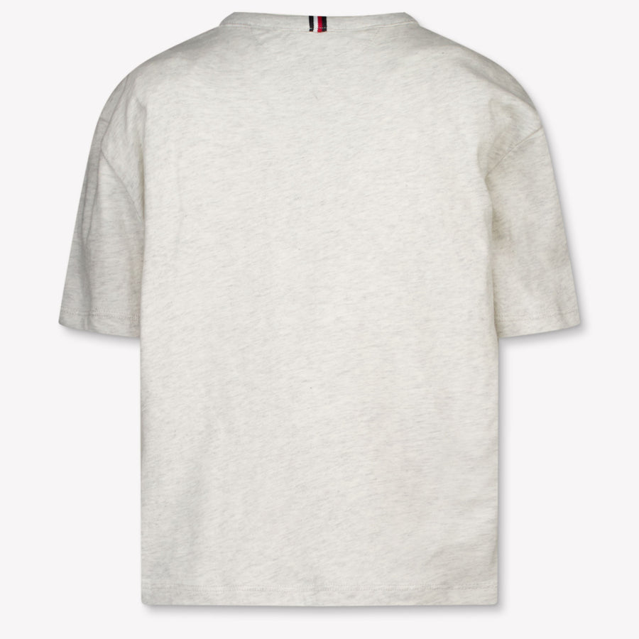 Tommy Hilfiger Kinder Jongens T-Shirt In Grijs