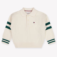 Tommy Hilfiger Baby Jongens Trui In Off White