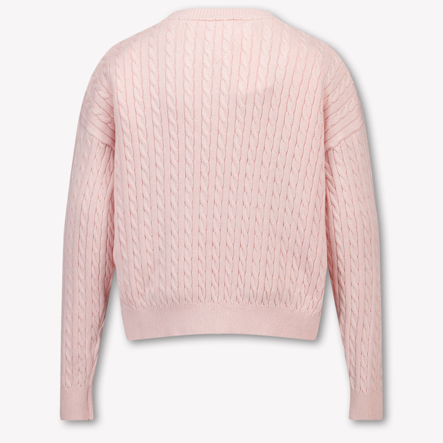 Tommy Hilfiger Kinder Meisjes Trui In Licht Roze