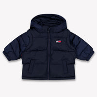 Tommy Hilfiger Baby Unisex Winter coat In Navy