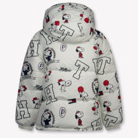 Tommy Hilfiger Kinder Unisex Winterjas In Off White