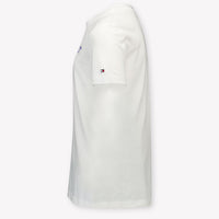 Tommy Hilfiger Kinder Jongens T-Shirt In Wit