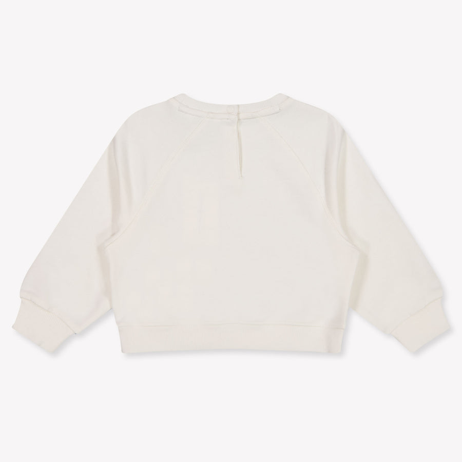 Tommy Hilfiger Baby Meisjes Trui In Off White