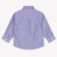 Tommy Hilfiger Baby Jongens Blouse In Cobalt Blauw
