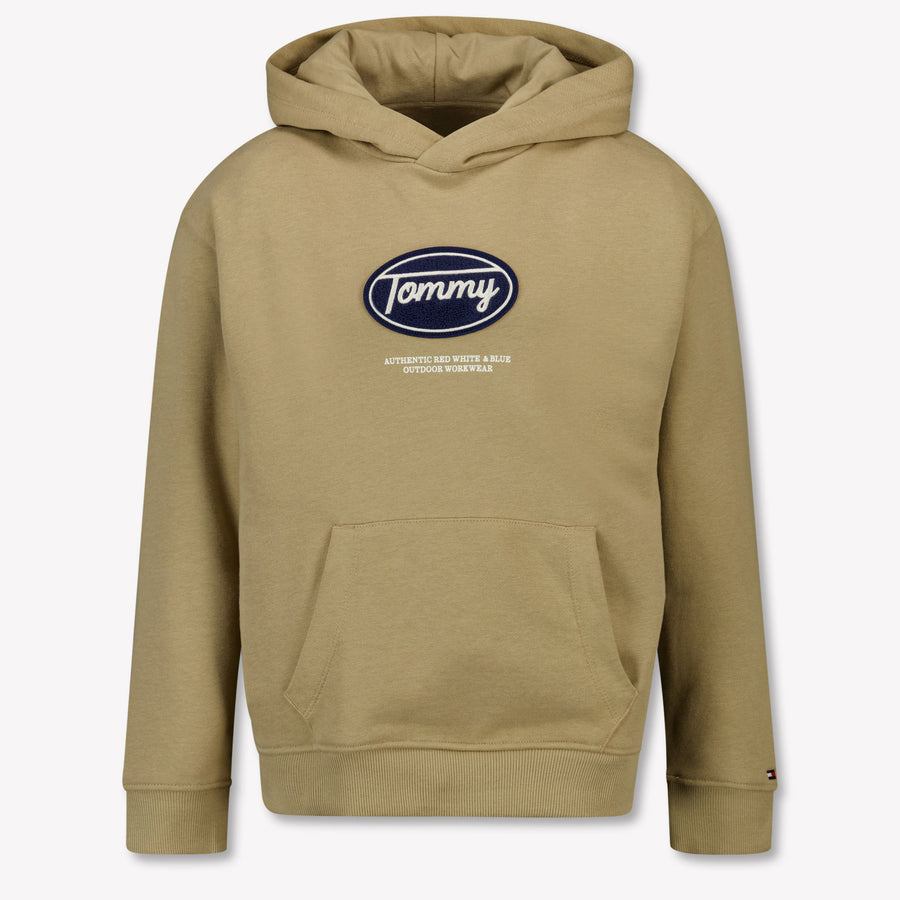 Tommy Hilfiger Kinder Jongens Trui In Camel