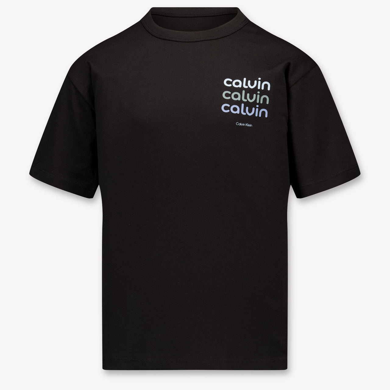 Calvin Klein Kinder Garçons T-Shirt In Noir