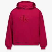 Calvin Klein Pull Filles Enfant Bordeaux