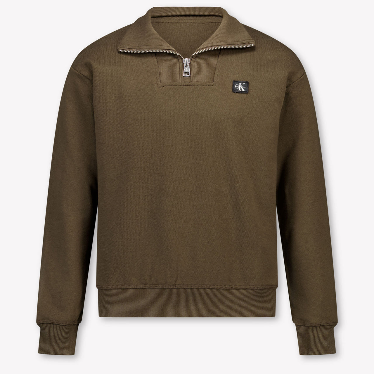 Calvin Klein Kinder Garçons Sweater In Marron