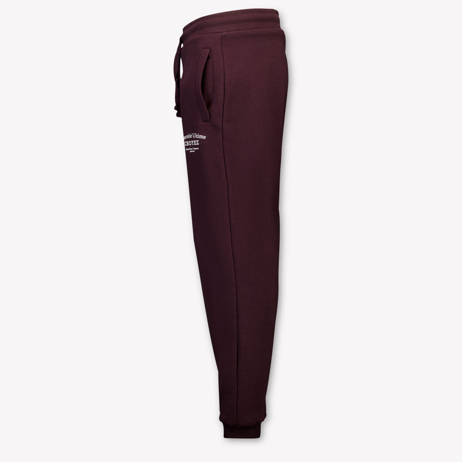 Croyez Kinder Jongens Broek In Bordeaux