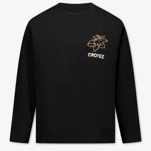 Croyez Kids Boys T-Shirt In Black