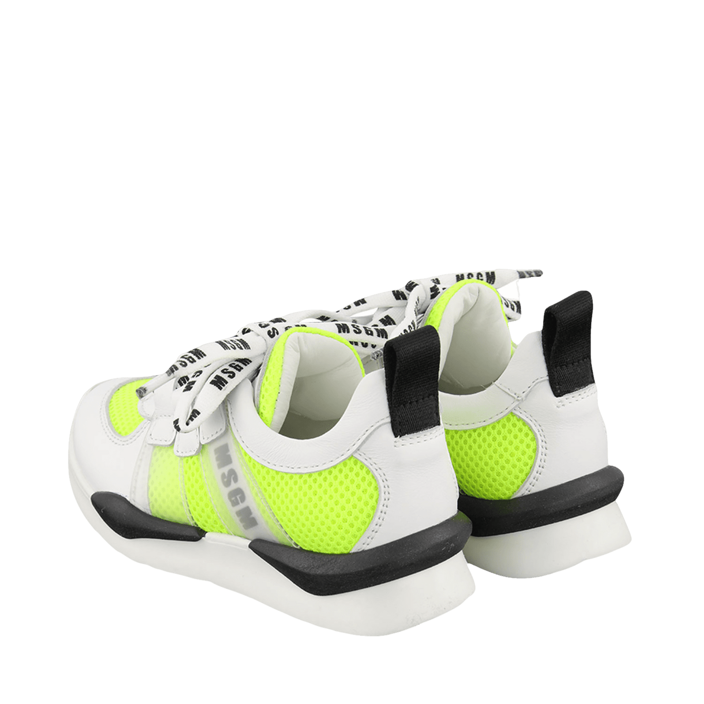 MSGM Kinder Meisjes Sneakers Fluor Geel 24