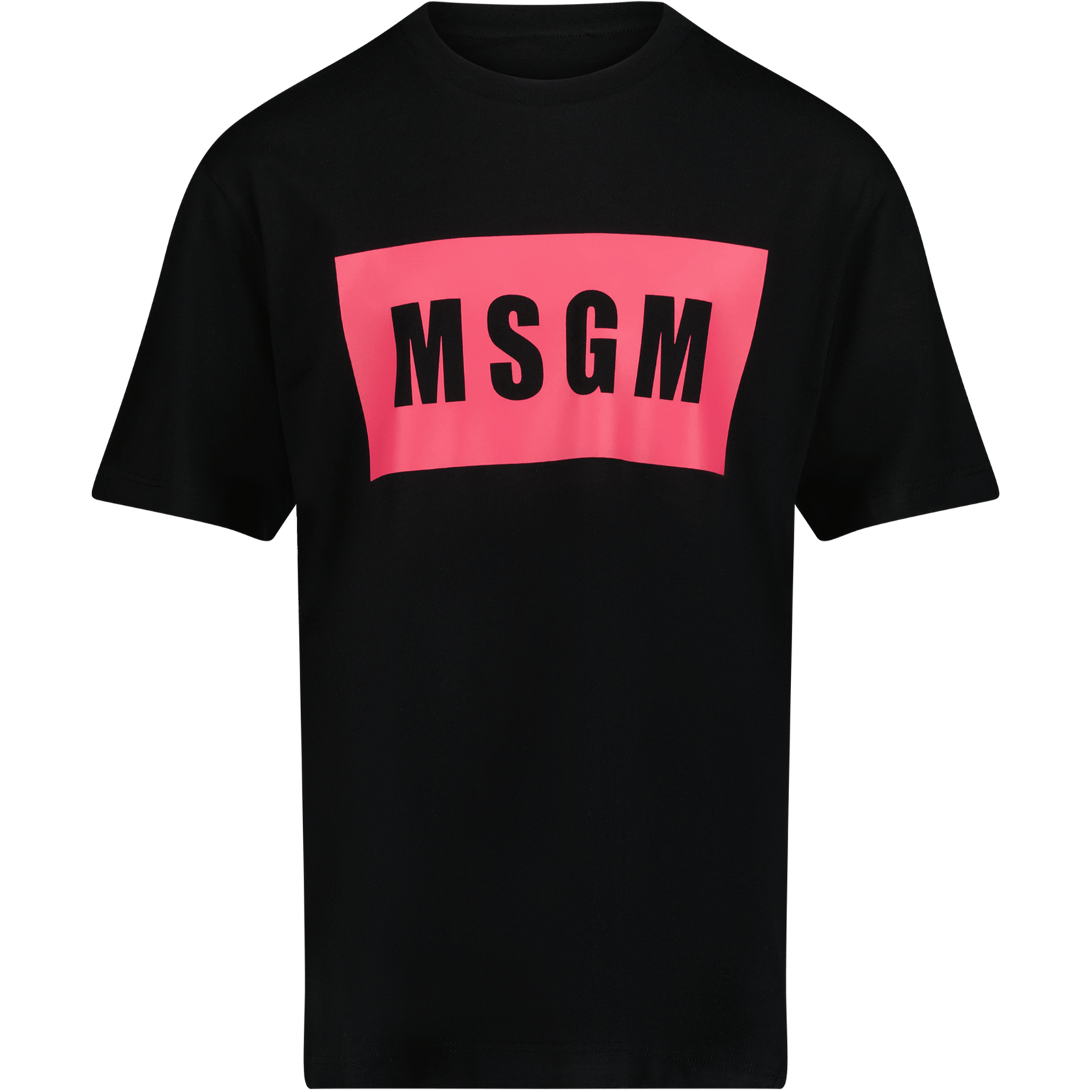 MSGM Kinder T-Shirt Zwart 4Y
