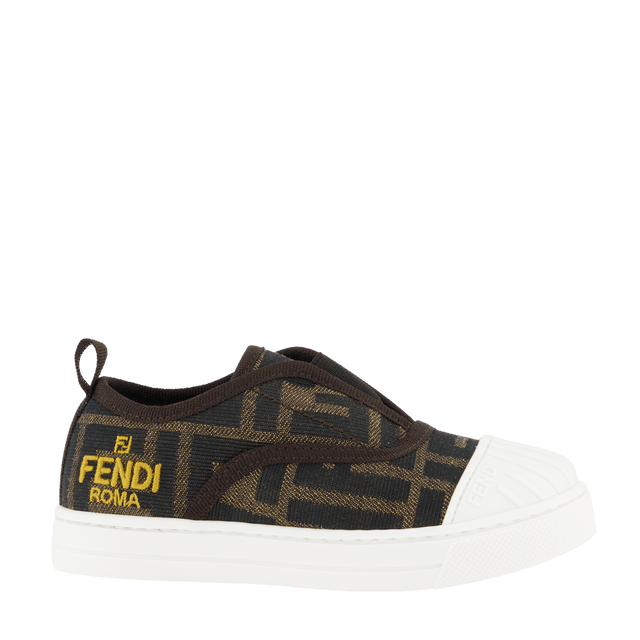 Fendi Kinder Unisex Sneakers Bruin 19