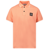 Stone Island Kinder Jongens Polo Zalm