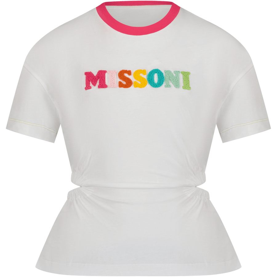 Missoni Girls T-Shirt White