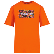 Pinko Kinder Meisjes T-Shirt Oranje