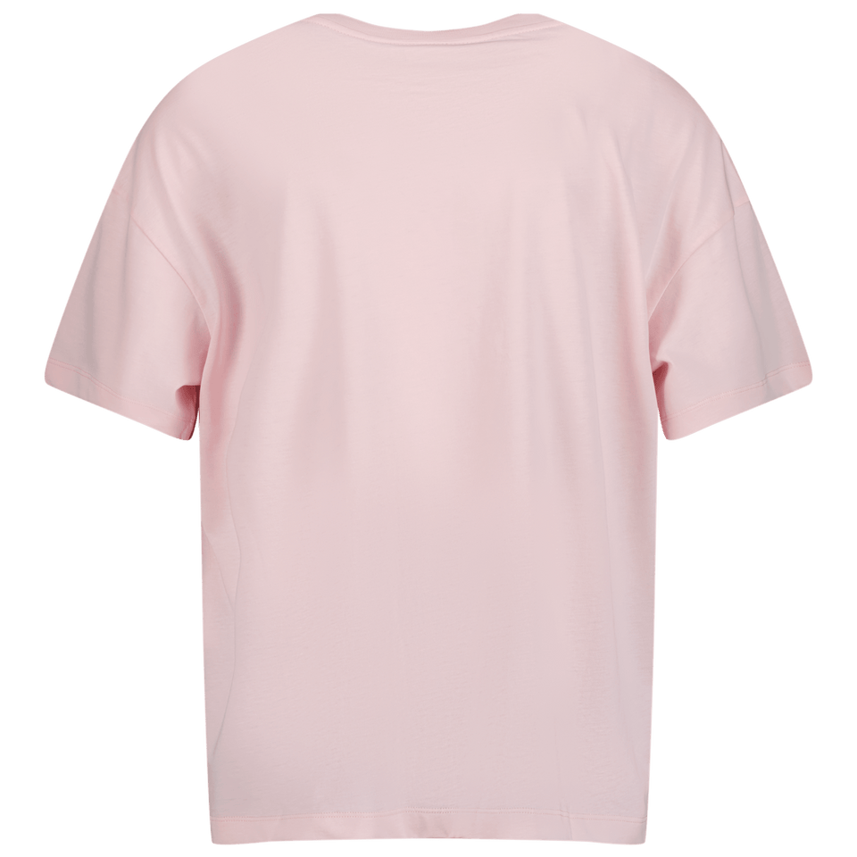 Fendi Kinder Unisex T-Shirt Roze