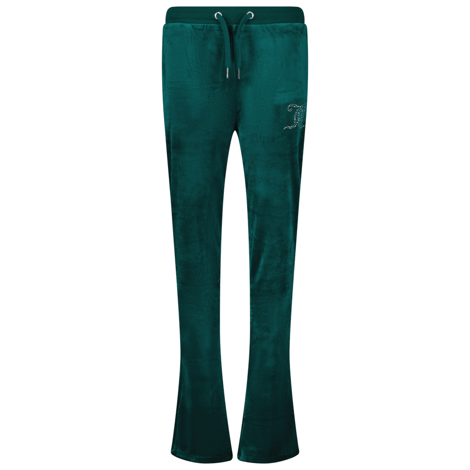 Juicy Couture Kinder Meisjes Broek Donker Groen 8Y