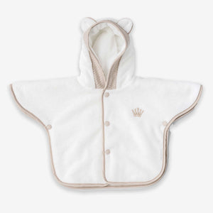 First Baby Poncho Basjas In Wit