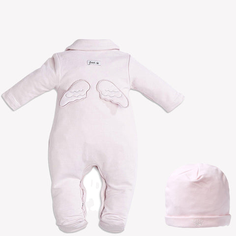 First Baby Meisjes Boxpakje Licht Roze