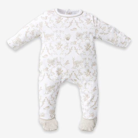 First Baby Unisex Rompertje In Wit