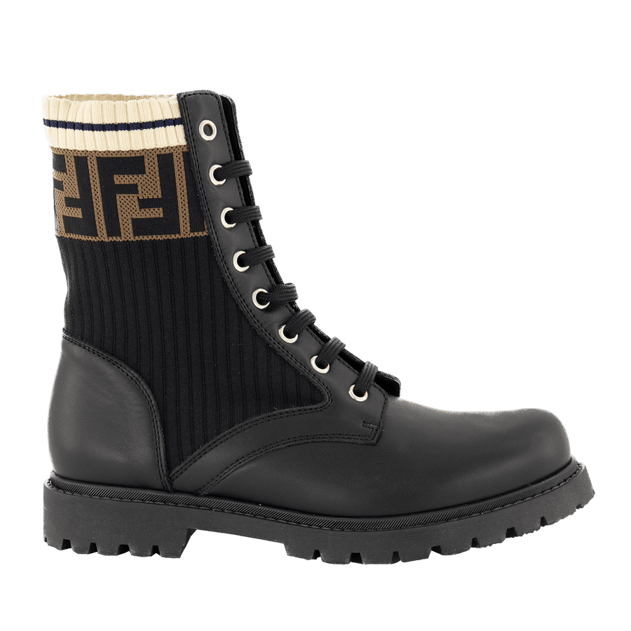 Fendi Kinder Unisex Sneakers Zwart