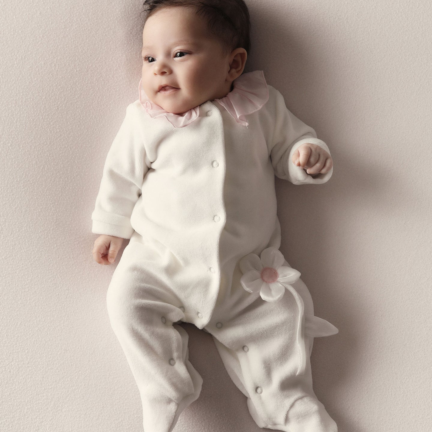 MonnaLisa Baby Jongens Boxpakje Off White