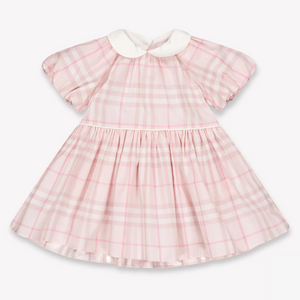 Burberry Aria Baby Meisjes Jurk In Licht Roze