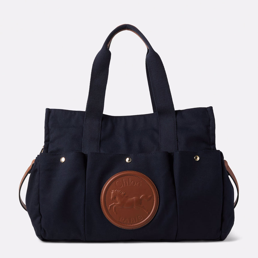 Chloe Baby Girls Changing Bag in Navy