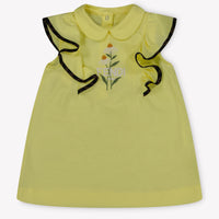 Fendi Baby Meisjes Jurk In Geel