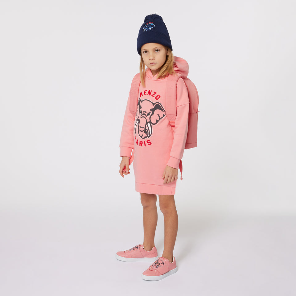 Kenzo Kids Meisjes Jurk Roze