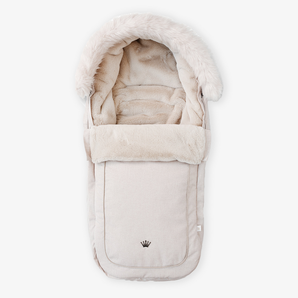 First Baby Orly Voetenzak in Beige